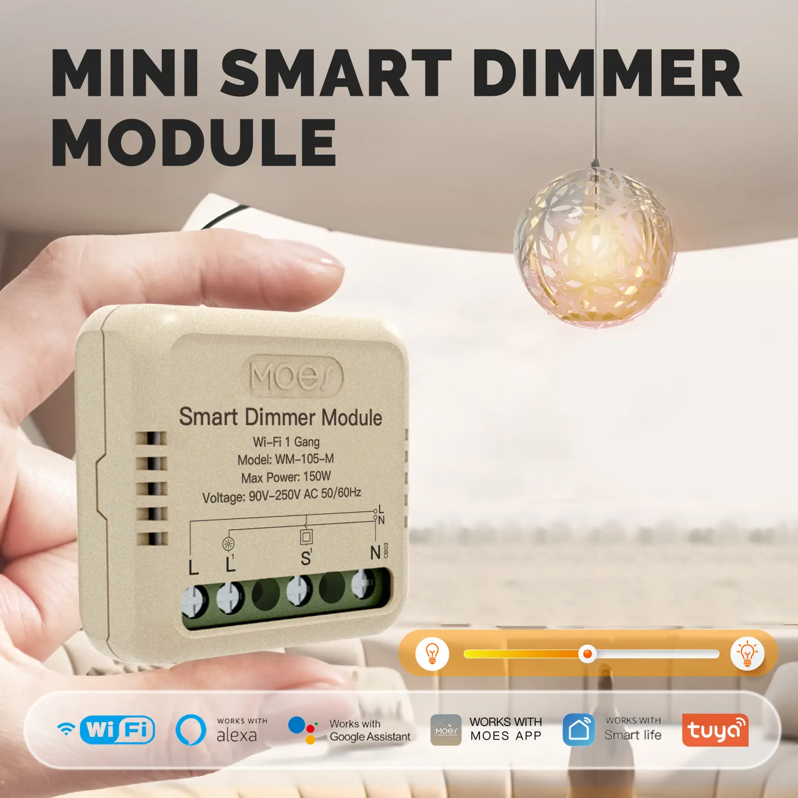Wholesale Tuya WiFi Smart Dimmer Switch Module Timer Diy Breaker Factories, Factory