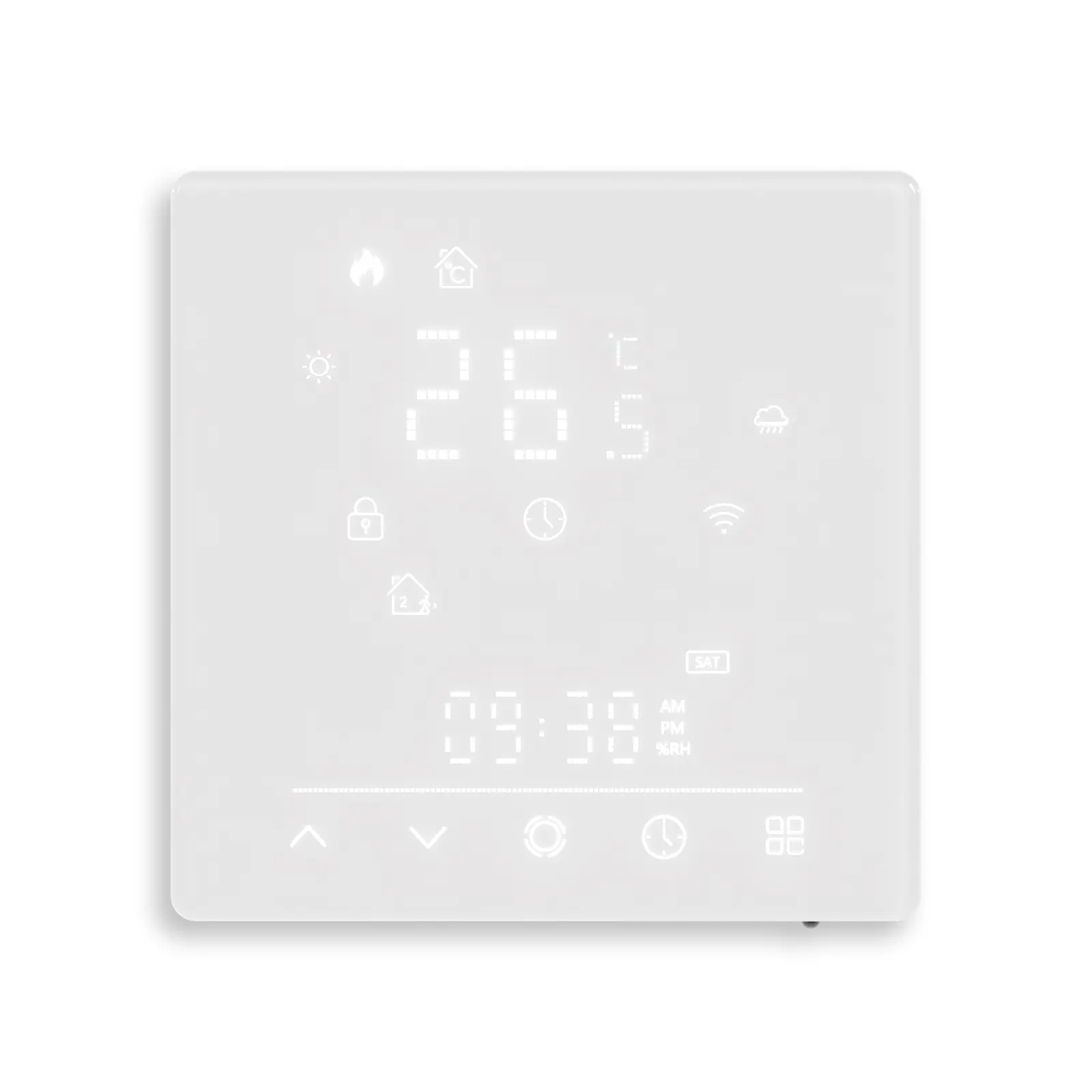 Wholesale MOES Tuya Matter WiFi Smart Thermostat Temperature Controller Water Boiler Electric Heating With Alexa Google Apple Smartthings Manufacturer, Suppliers