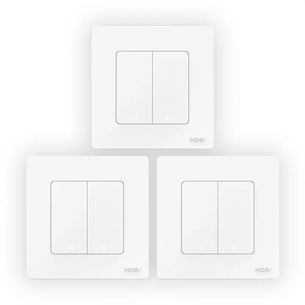 Wholesale MOES New Star Ring Series Tuya Smart ZigBee3.0 Push Button Switch Manufacturers, Suppliers