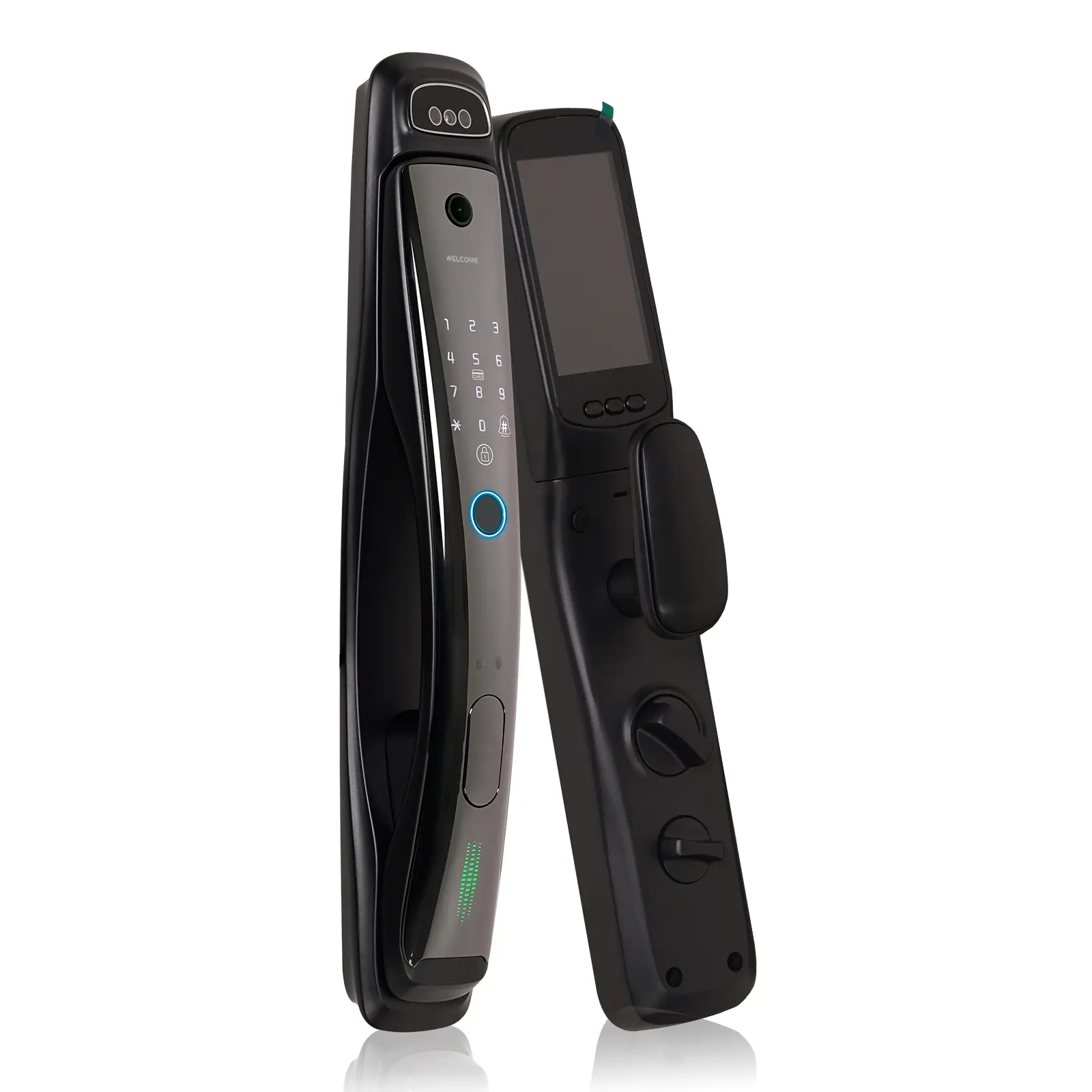 China WiFi Smart Securtiy Door Lock 3D Face Recognition 1MP Camera Manufacturers, Suppliers