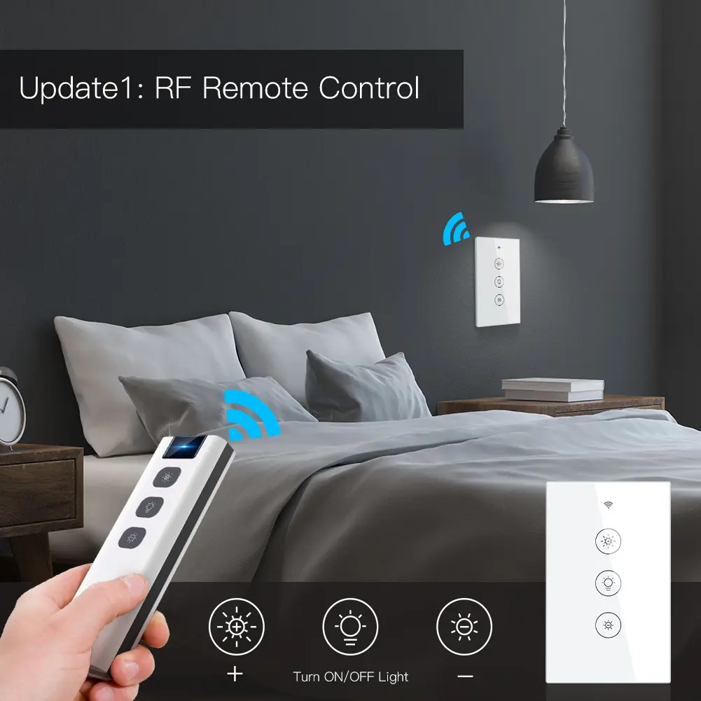Wholesale New WiFi RF Smart Light Dimmer Switch 2/3 Way Manufacturers, Factories
