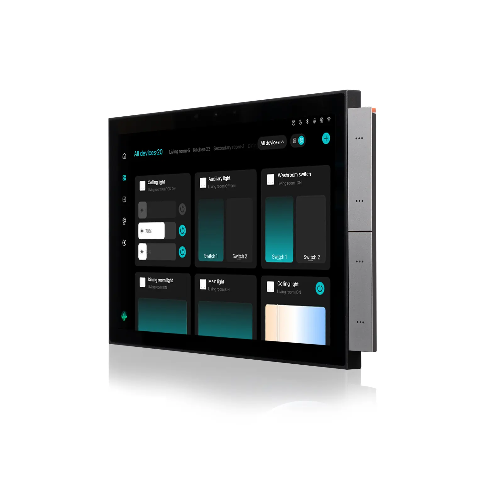 Wholesale MOES Tuya 10.1 Inch Smart Home Control Panel Zigbee Gateway Bluetooth Manufacturers, Factory