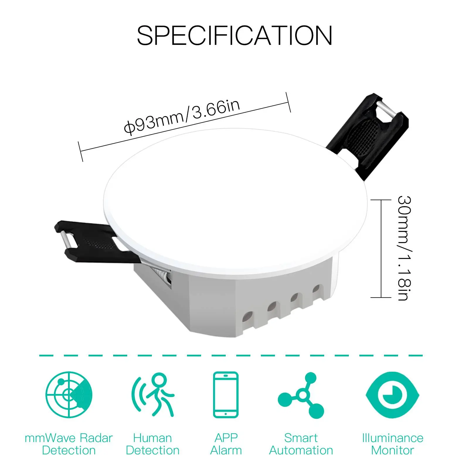 China MOES Smart ZigBee Human Presence Detector mmWave Radar Detection Sensor Supplier, Suppliers
