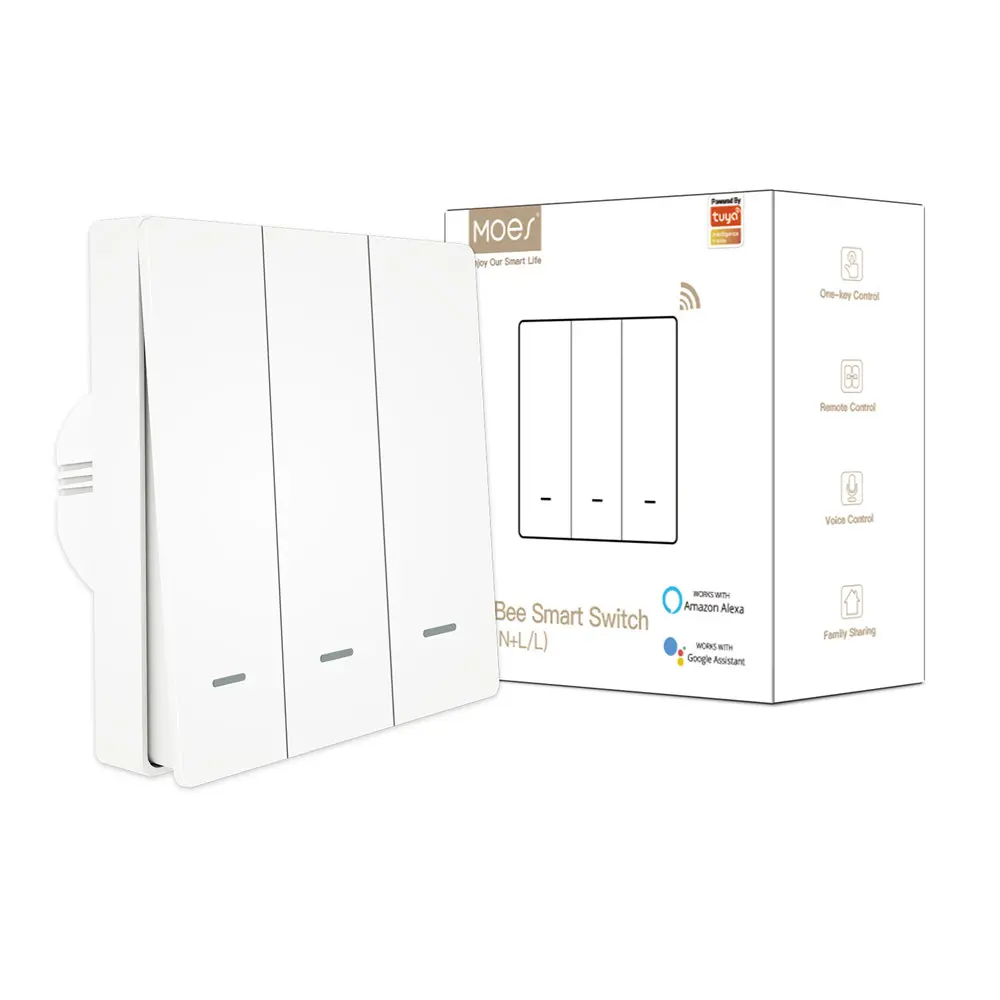 China ZIGBEE Light Switch with Neutral Wire or No Neutral Wire Manufacturers, Factories