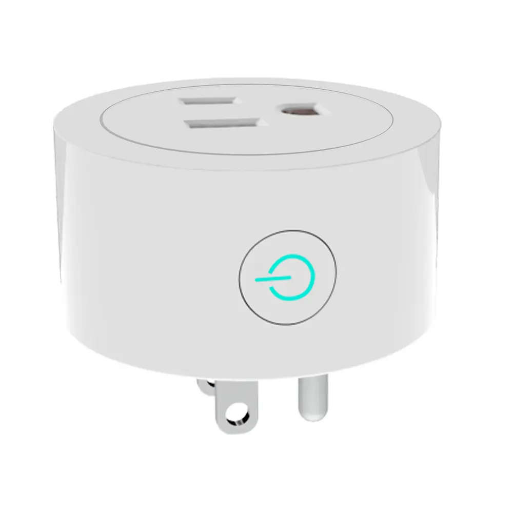Wholesale MOES WiFi Smart Power Socket Plug US Tuya Smart Life App for Alexa Google Assistant Voice Control Smart Home Automation Manufacturer, Manufacturers