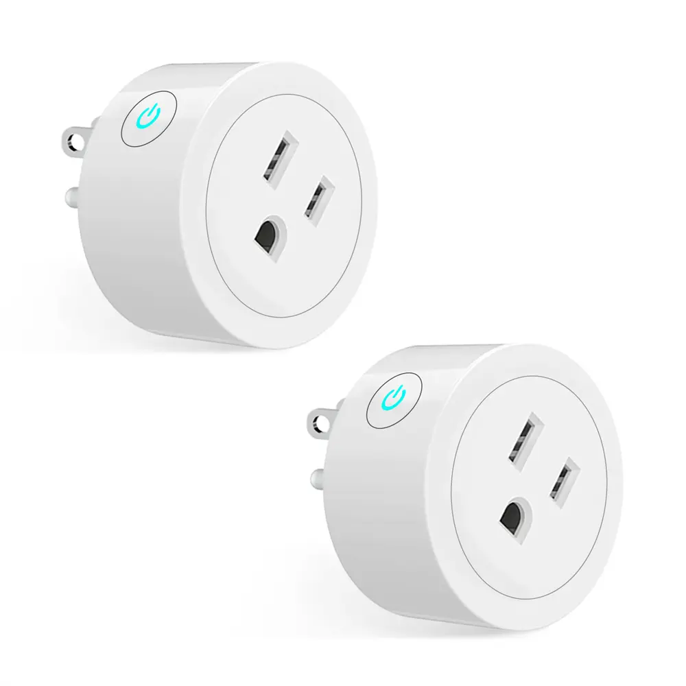 Wholesale MOES WiFi Smart Power Socket Plug US Tuya Smart Life App for Alexa Google Assistant Voice Control Smart Home Automation Manufacturer, Manufacturers