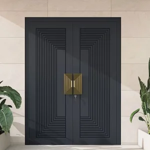 OUNA European Residential Aluminum Blast Security Door