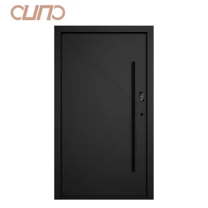 OUNA Modern Aluminum Residential Security Front Door With Anti-Theft Function American Design Main Entry for Villa
