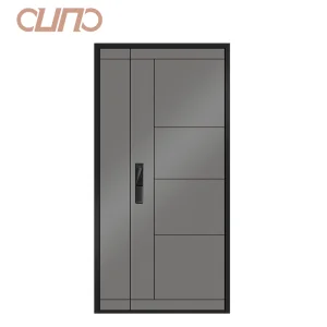 OUNA European Residential Aluminum Front Doors for Villa Exterior Entry Anti Theft Security Main House Doors
