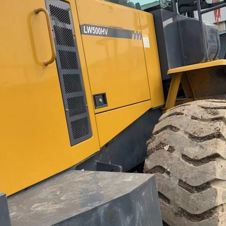 Used Wheel Loader with Lw500fn for Auto Factory Feeding Precise Material Placement Low-Vibe Engine and Maintenance Alerts