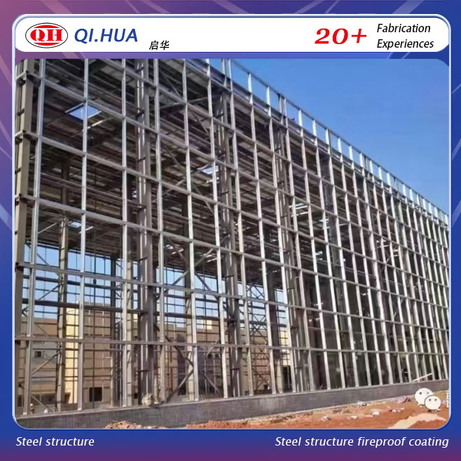 Durable Insulated Steel Structure Warehouse for Power Substation Equipment Shelter