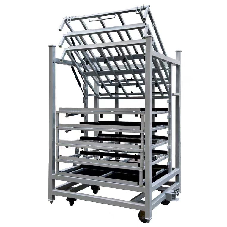 Heavy-Duty Mobile Custom Warehouse Rack Beam Metal Rack for High-End and Sophisticated Products