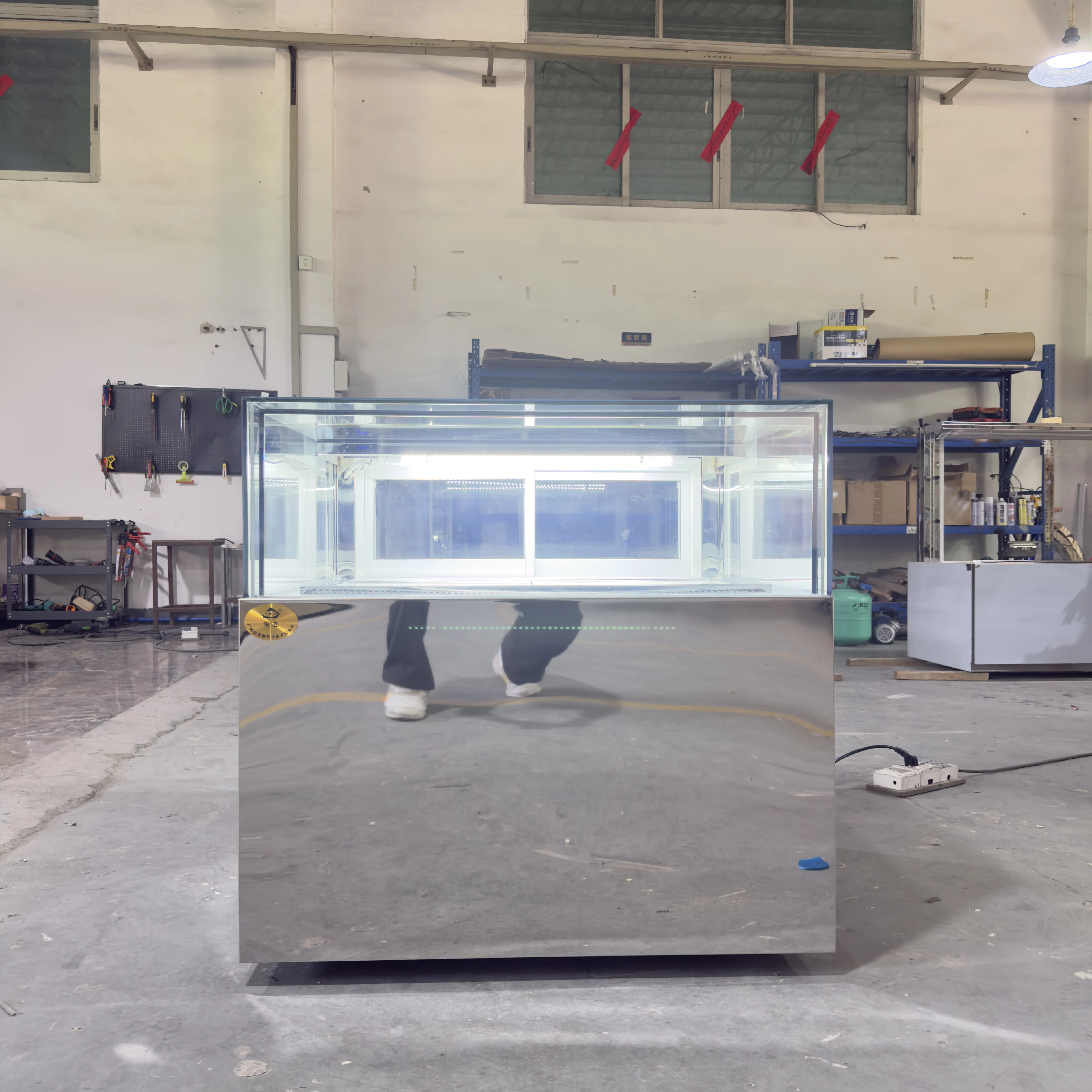 Fresh Cakes Solution with Open Display Chiller for Desserts