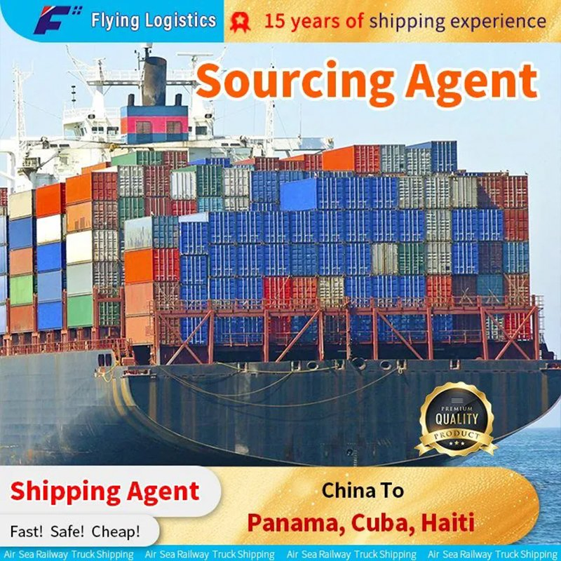 Reliable Logistics Best Rates Freight Forwarder Sea Freight Agent Shipping From Shenzhen Shanghai Ningbo Qingdao Tianjin Xiamen to Panama, Cuba, Haiti
