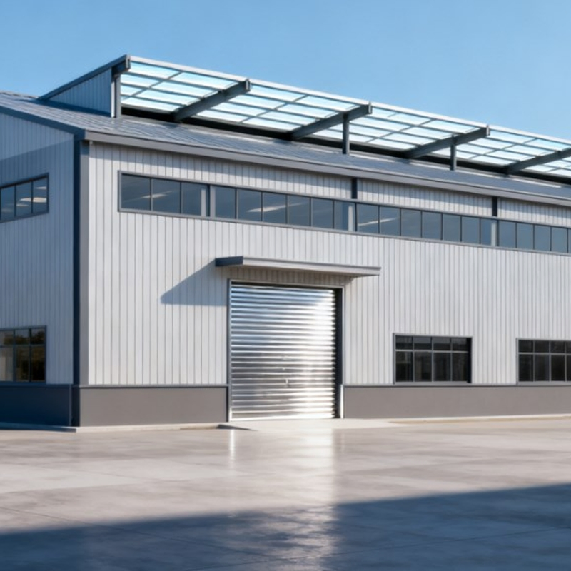 Industrial Steel Structure High Rise Building Storage Shed Warehouse and Plant CE Certified