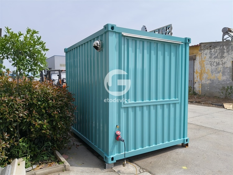 Compact and Functional Container Kitchen Solutions