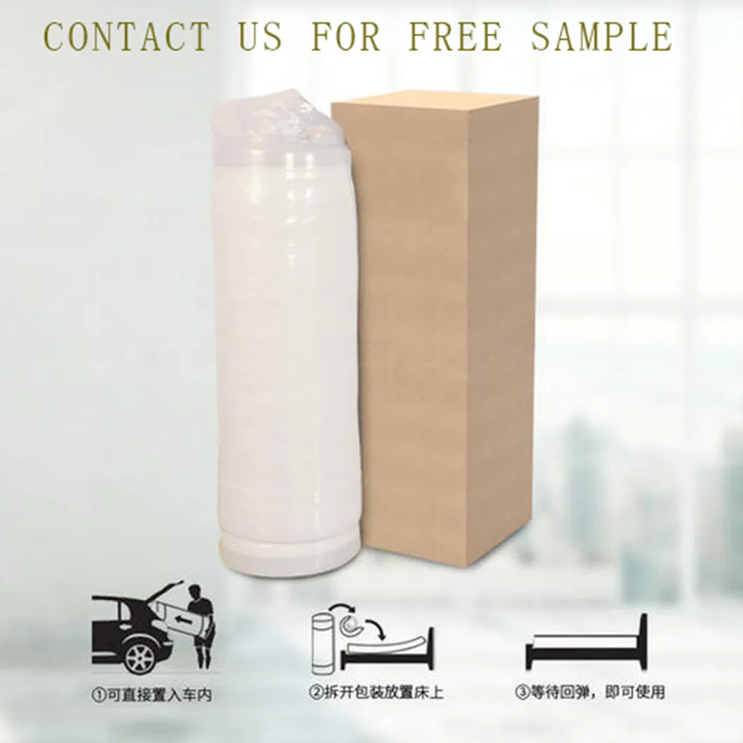 Foshan Mattress Factory Sleeping Well King Memory Foam Mattresses Vacuum Packing Twin Queen Double Full Comfort Pocket Spring Mattress in a Box