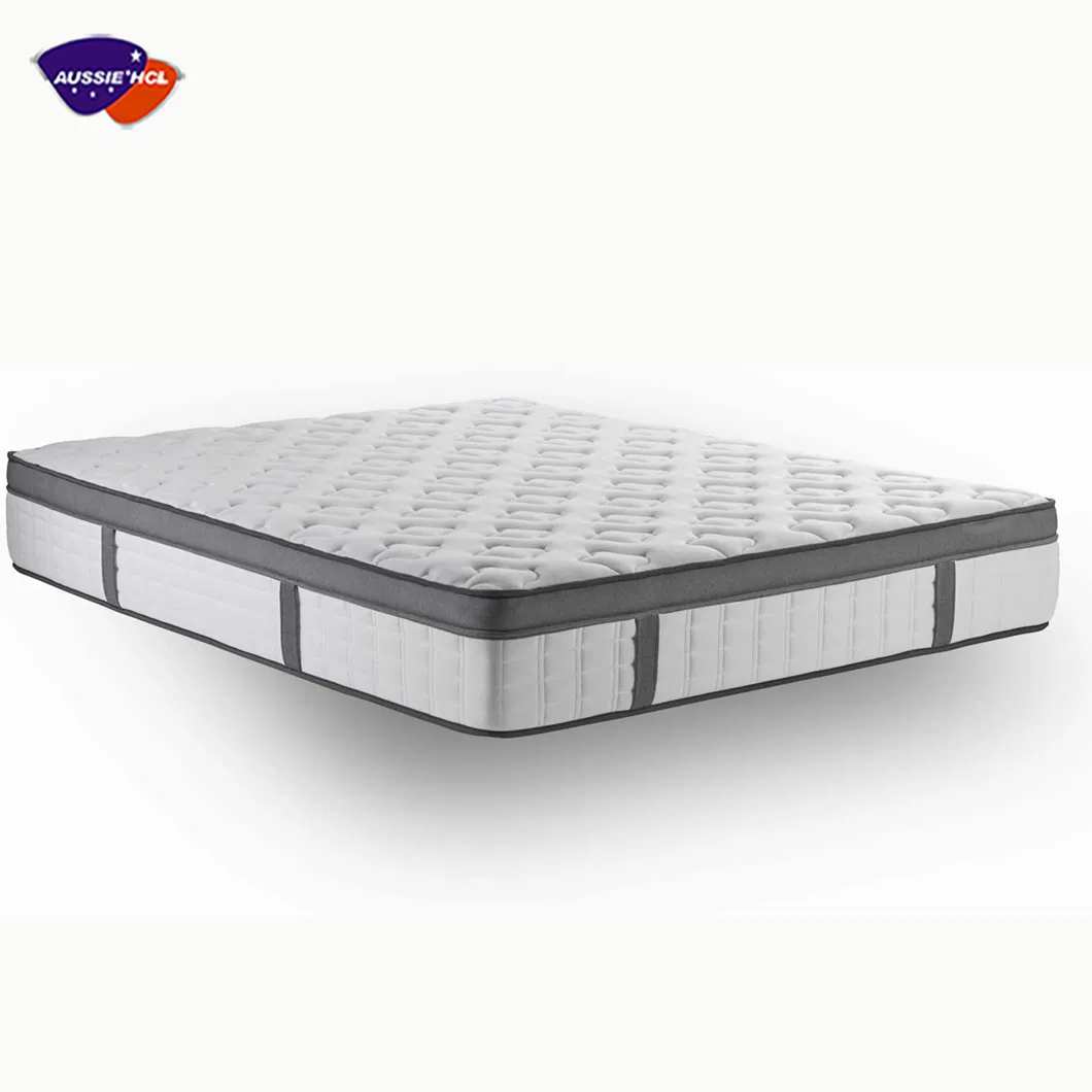 Foshan Mattress Factory Sleeping Well King Memory Foam Mattresses Vacuum Packing Twin Queen Double Full Comfort Pocket Spring Mattress in a Box