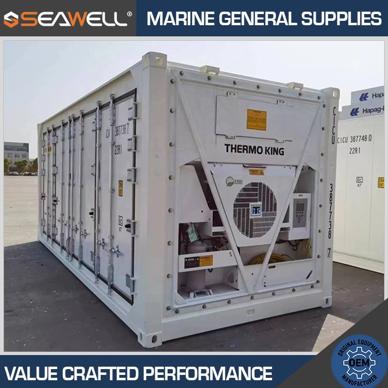 40FT Reefer Container -30° C Temperature 27.4t Payload Capacity 30.48t Max Gross