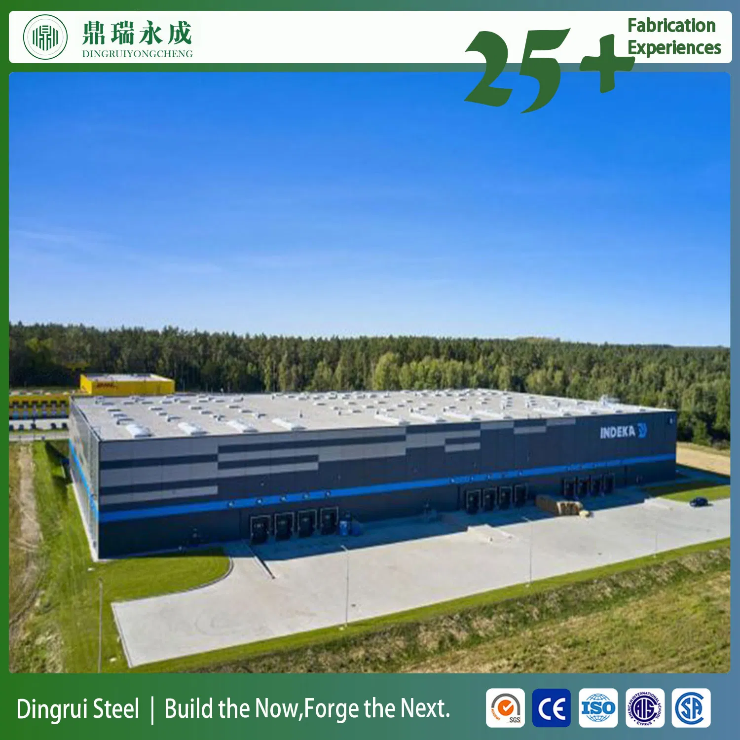 High Quality Prefabricated Industrial Workshop Steel Structure Warehouse