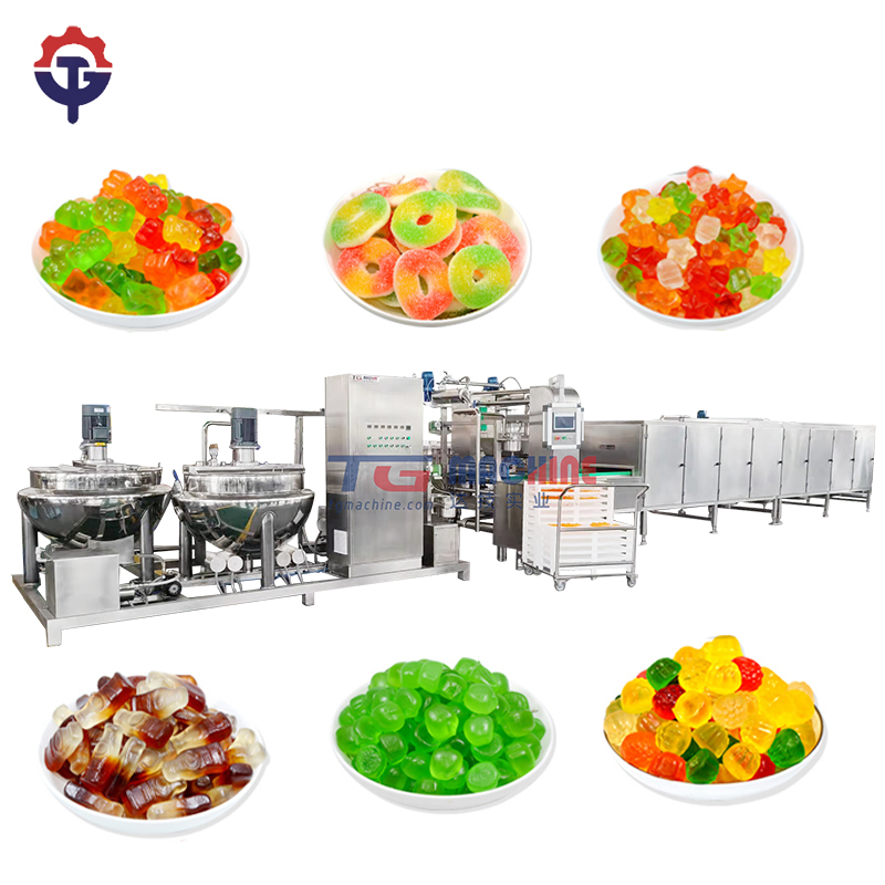 Full Automatic Gummy Making Machine Candy Production Line with CE