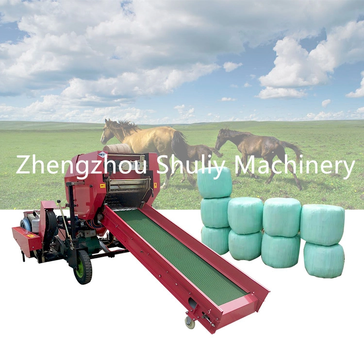 Diesel Engine Full Automatic Silage Baling and Wrapping Machine in Kenya