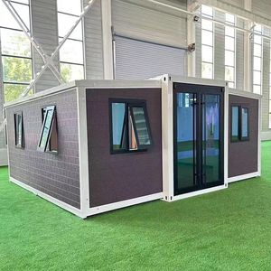 Rotating Solar Powered Container Room Automatic Tracking System off Grid Living