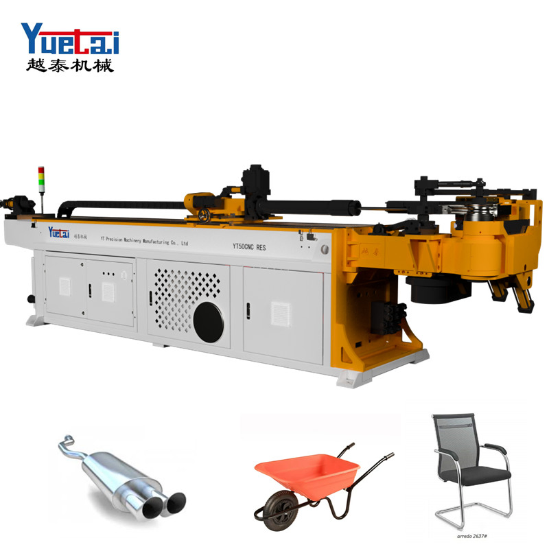 Electric Servo 3D CNC Hydraulic Full Automatic Steel Round Square Tube Pipe Bending Machine Pipe Tube Bender with Mandrel Push Rolling