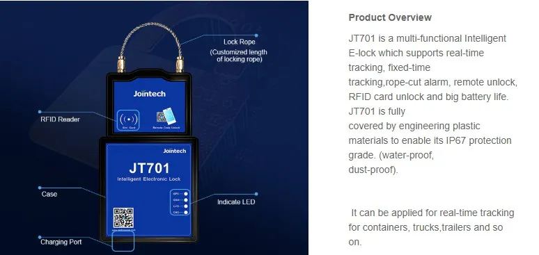 Satellite GPS Container Door Lock