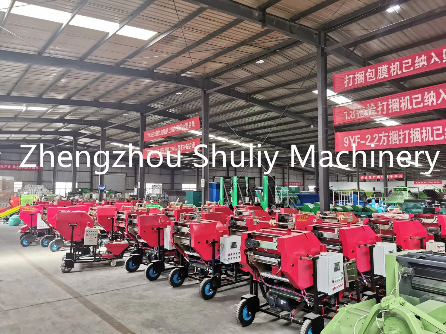 Diesel Engine Full Automatic Silage Baling and Wrapping Machine in Kenya