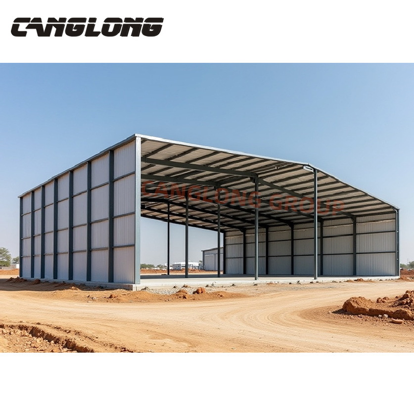 Galvanized Steel Structure Distribution Center with Long Life for Supply Chain Use