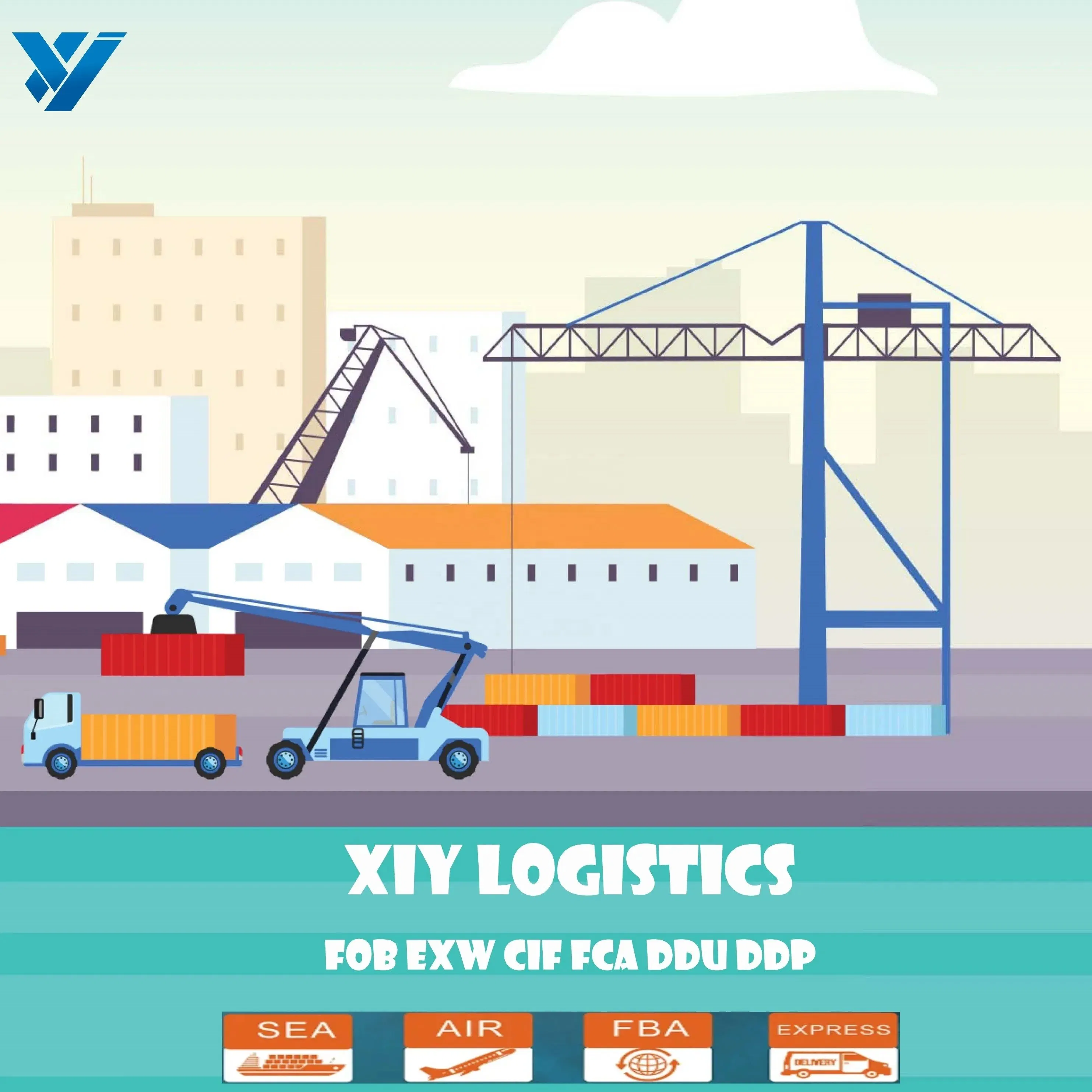 DAP Sea Freight International Forwarding Shipping Agent Services to Germany France