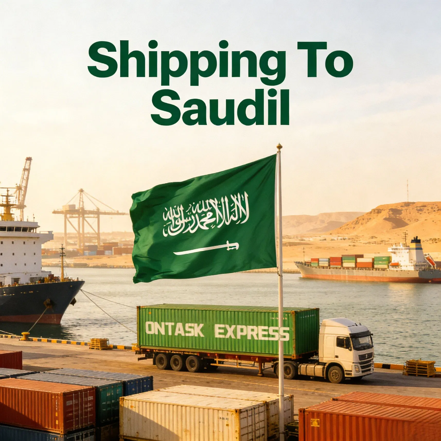 Ontask Trackable Shipping to Saudi Full Container Load (FCL) Logistics