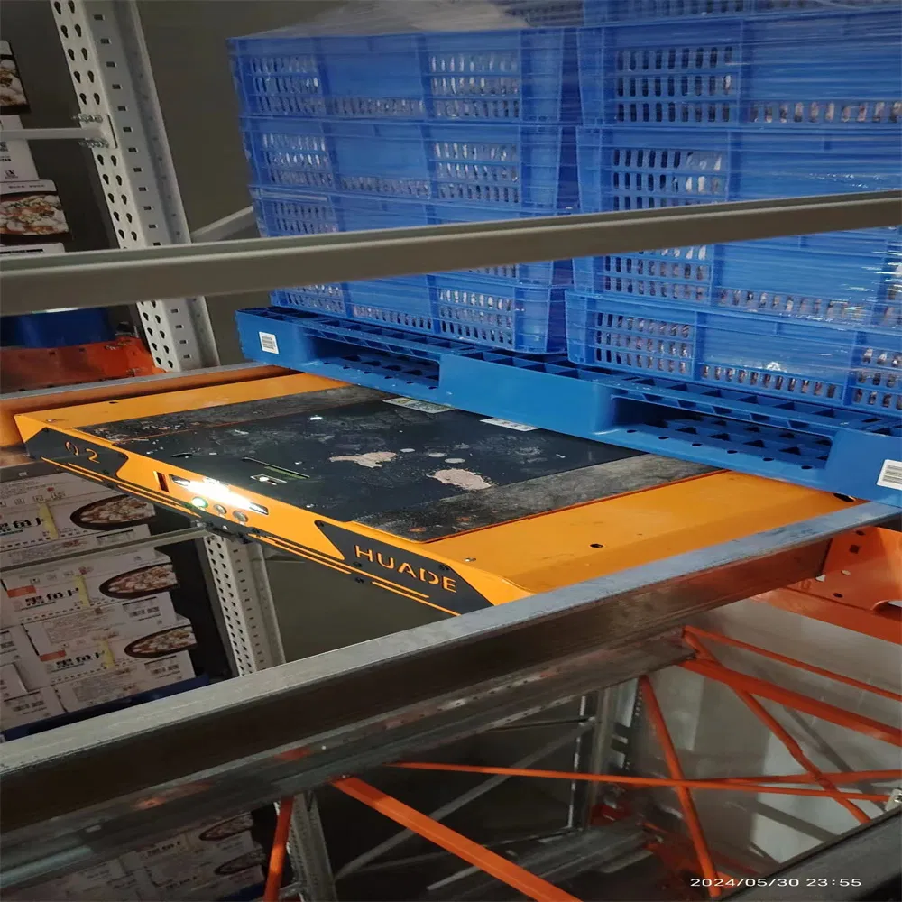 High Speed Automated 4 Way Pallet Shuttle Rack for Smart Supply Chain