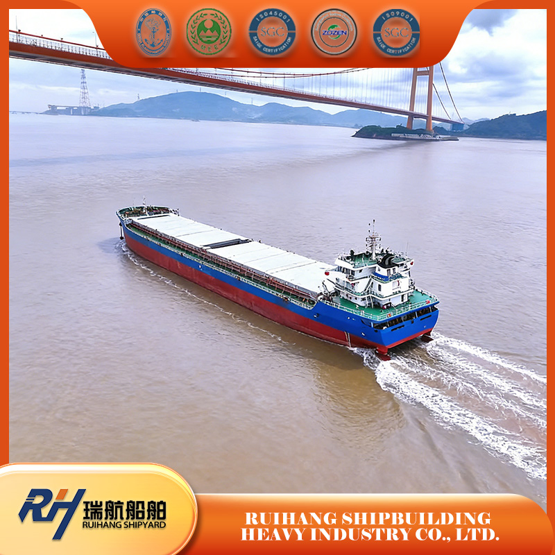 Multi-Modal River-Sea Bulk Carrier for High-Capacity Cargo Transport Across River and Sea