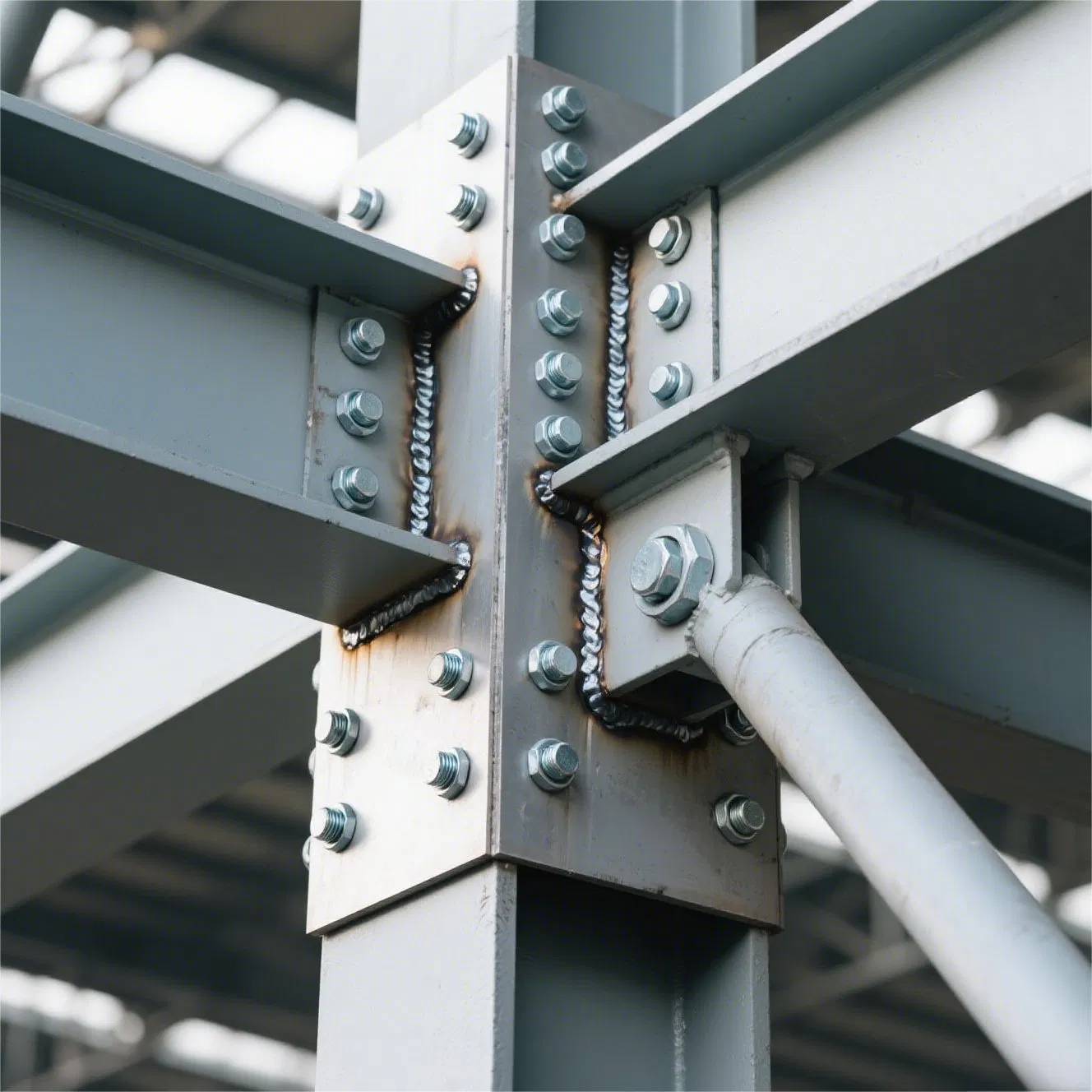 Steel Truss Hangar with High Load-Bearing Roof Anticorrosive ISO Certified for Cargo Plane Storage Aircraft Component Overhaul Workshops