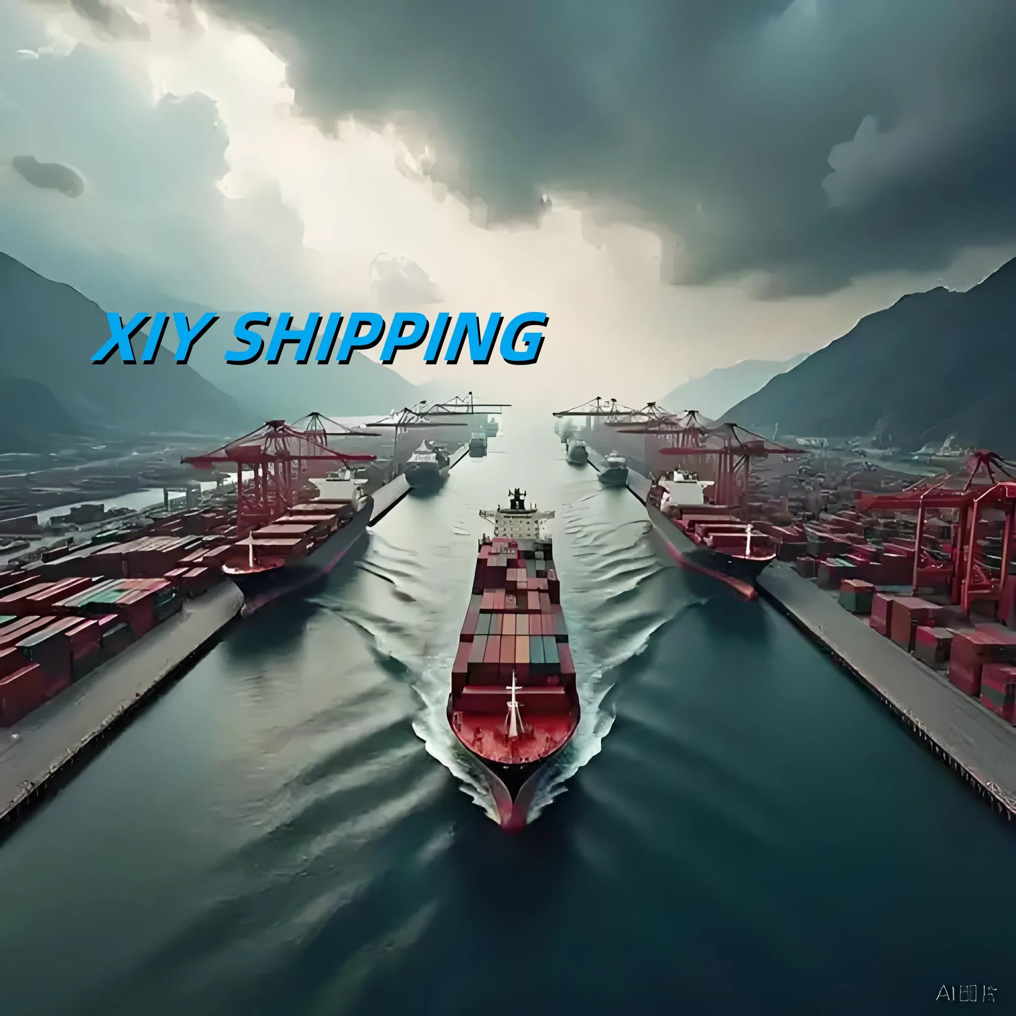 DAP Sea Freight International Forwarding Shipping Agent Services to Germany France