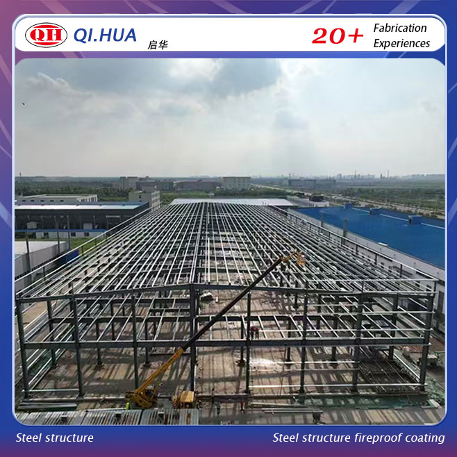 Durable Insulated Steel Structure Warehouse for Power Substation Equipment Shelter