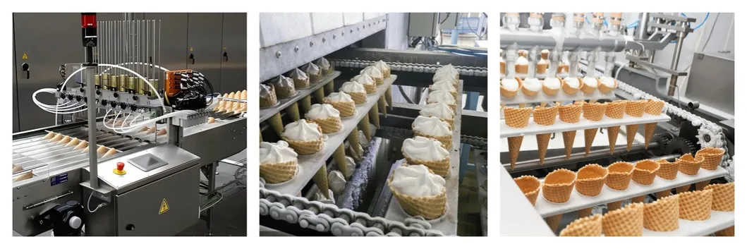 Ice Cream Conveyor Chain Application