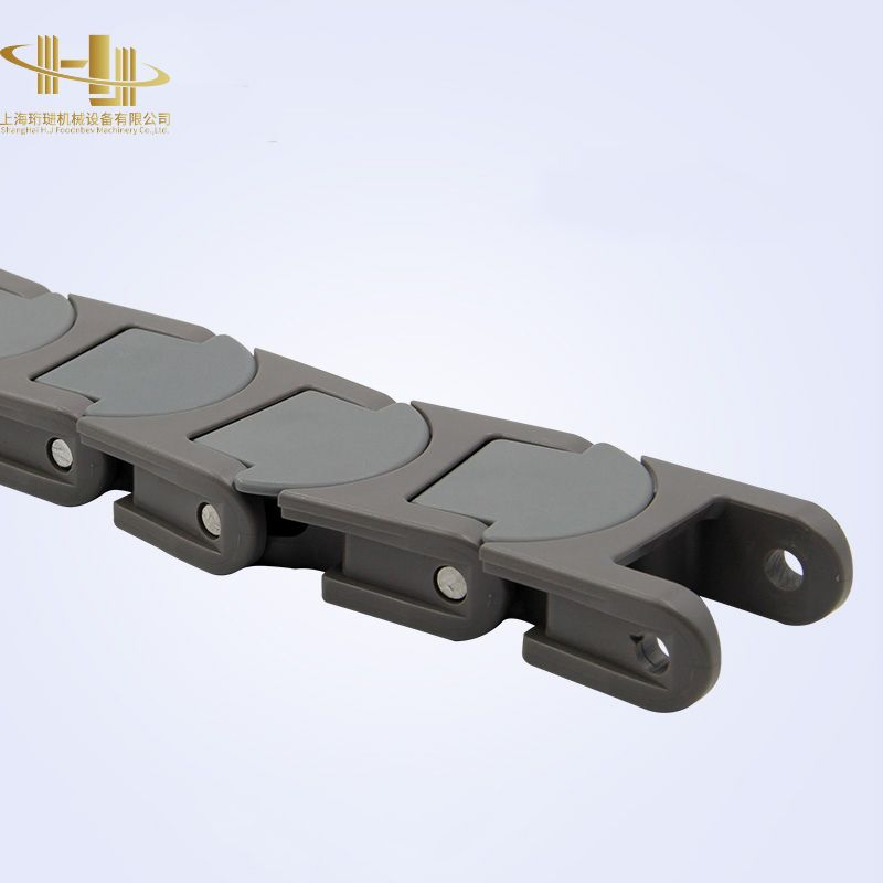 Side-Flexing Plastic Conveyor Chain for Compact Curved Layouts, Flexible Transport, and Packaging Line Optimization