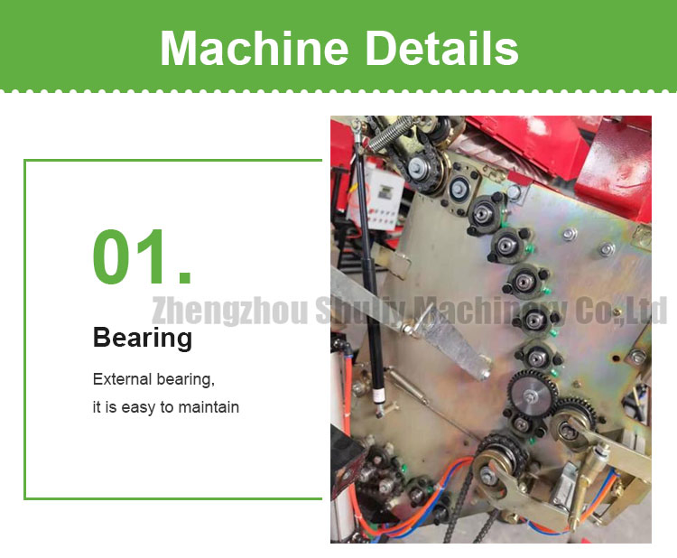 Diesel Engine Full Automatic Silage Baling and Wrapping Machine in Kenya