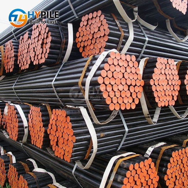 Hypile ASTM A106 Schedule40 Seamless Steel Pipe for Structural Fabrication Projects
