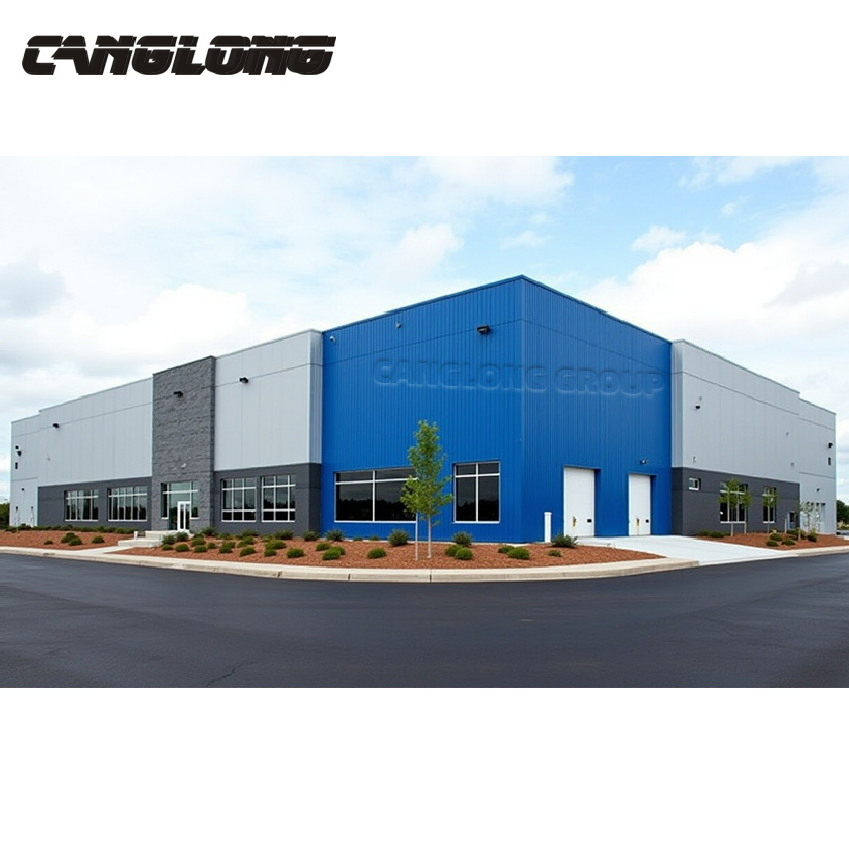 Fire-Resistant Steel Structure Logistics Hub with Enhanced Safety for Supply Chain Needs