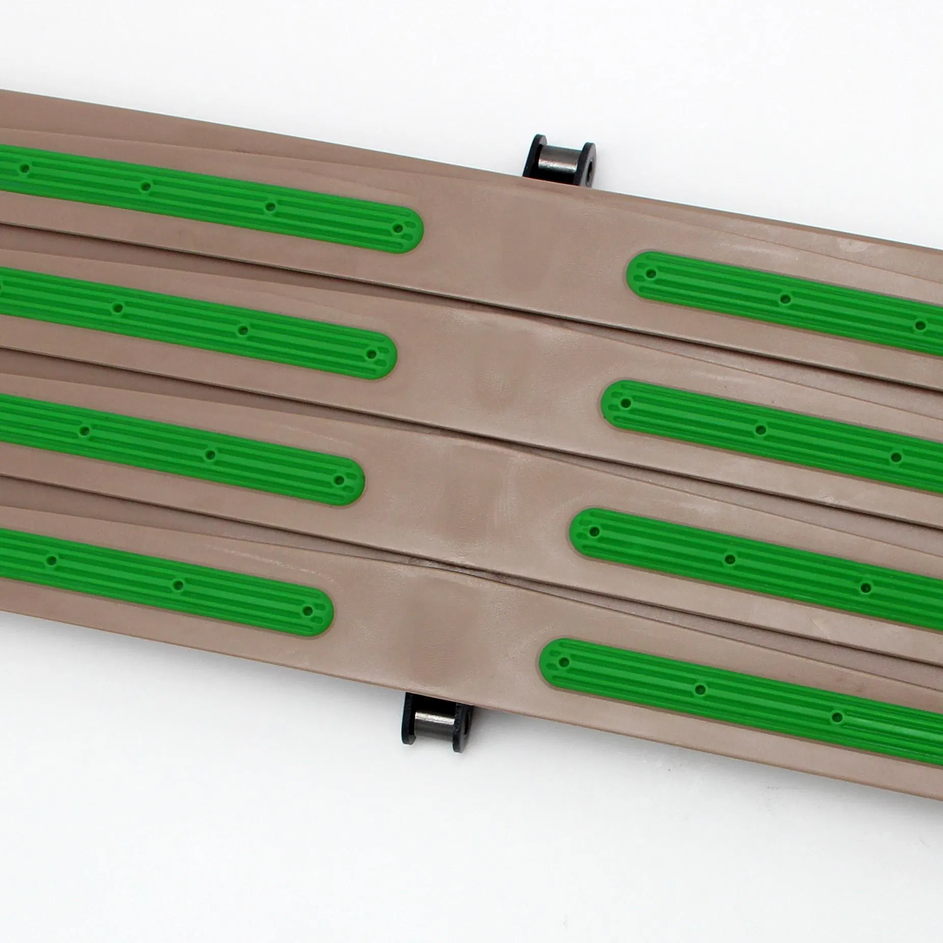 1873tw Low Friction Rubber Top Spiral Conveyor Chain