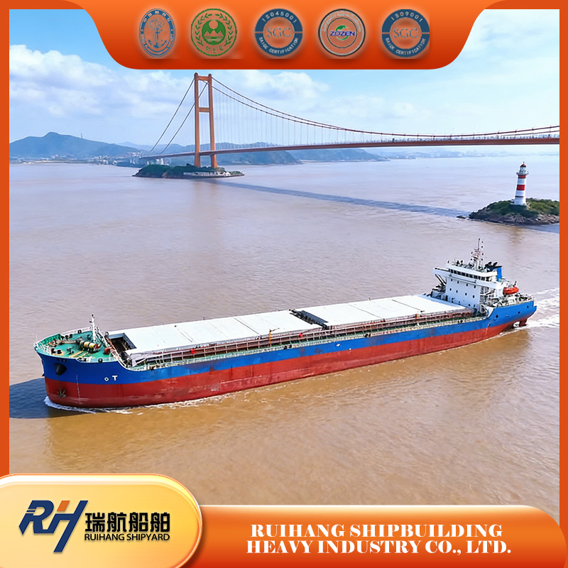 Multi-Modal River-Sea Bulk Carrier for High-Capacity Cargo Transport Across River and Sea
