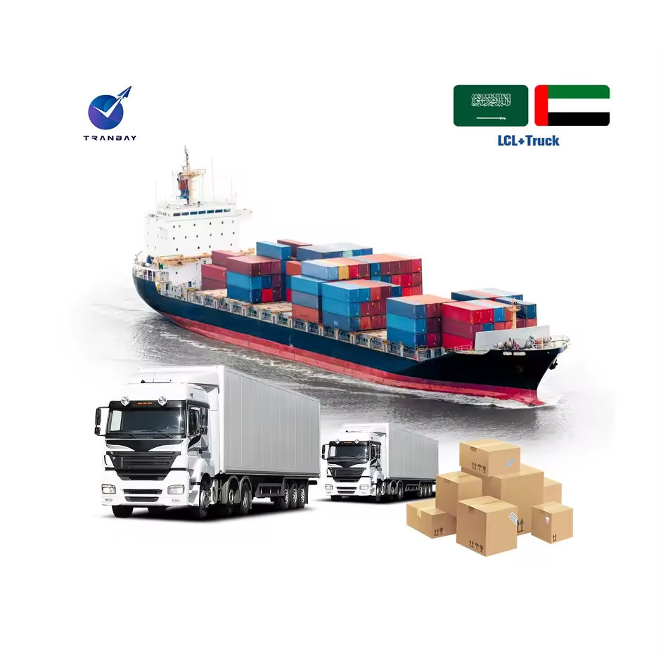DDP DDU DAP Sea Freight Forwarder Agent Shipping From China to Dubai Saudi Arabia UAE