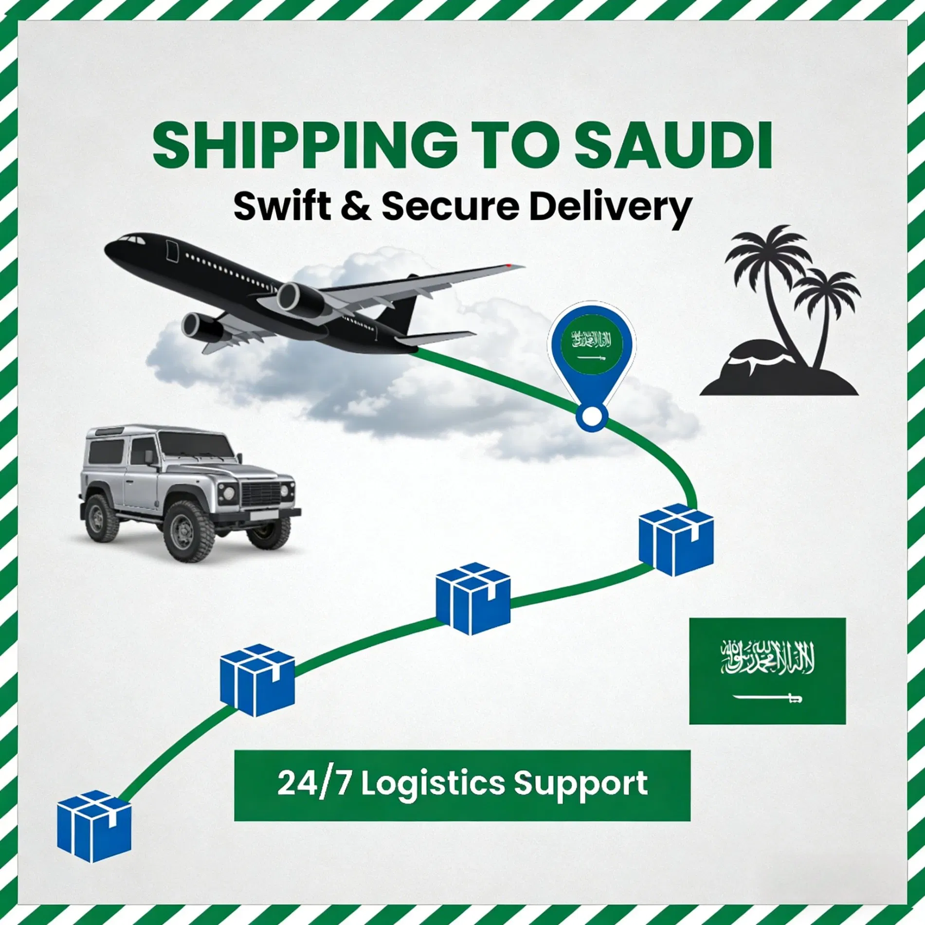 Ontask Cheap Shipping to Saudi Less Than Container Load (LCL) Shipping