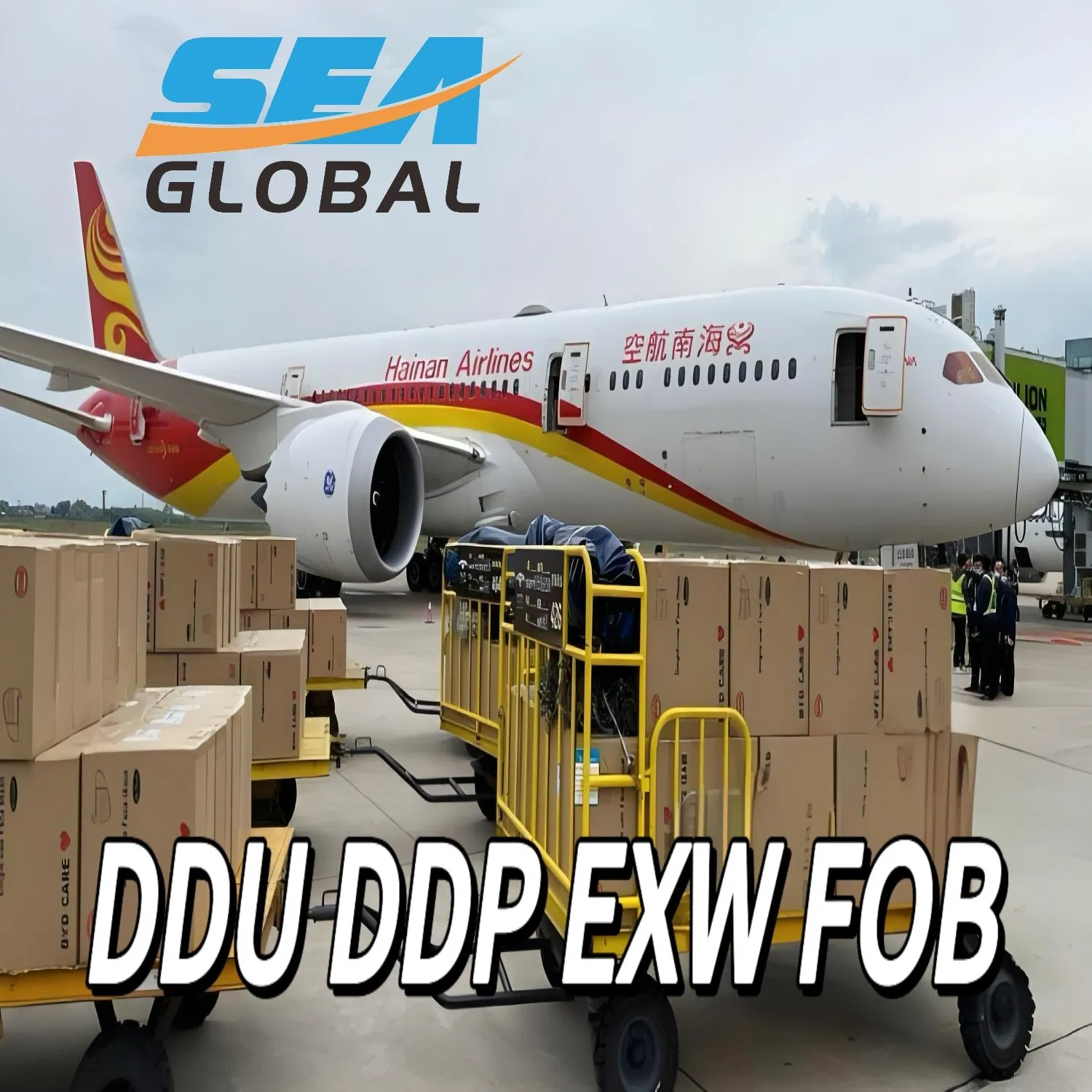 DDU/DDP Air Freight Shipping Logistics From China to USA/Canada/Mexico