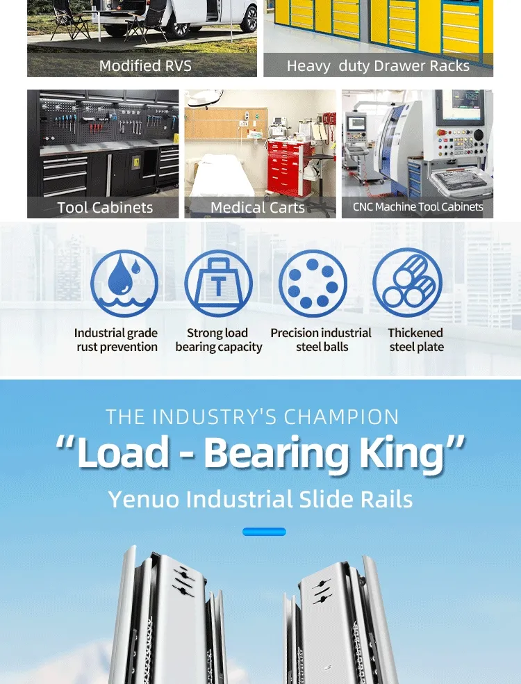 Heavy Duty Drawer Slides 3