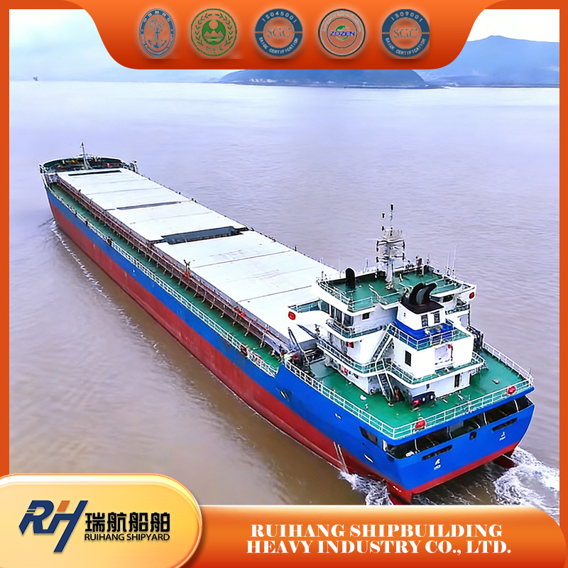 Multi-Modal River-Sea Bulk Carrier for High-Capacity Cargo Transport Across River and Sea